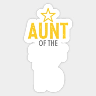 Aunt of sweet 16 birthday Sticker